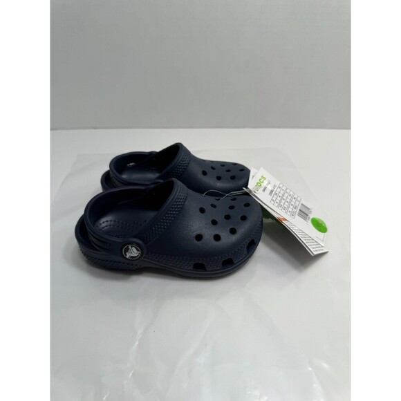 .9010 Crocs Classic Clog Blue-US 9 Toddlers - Picture 1 of 5